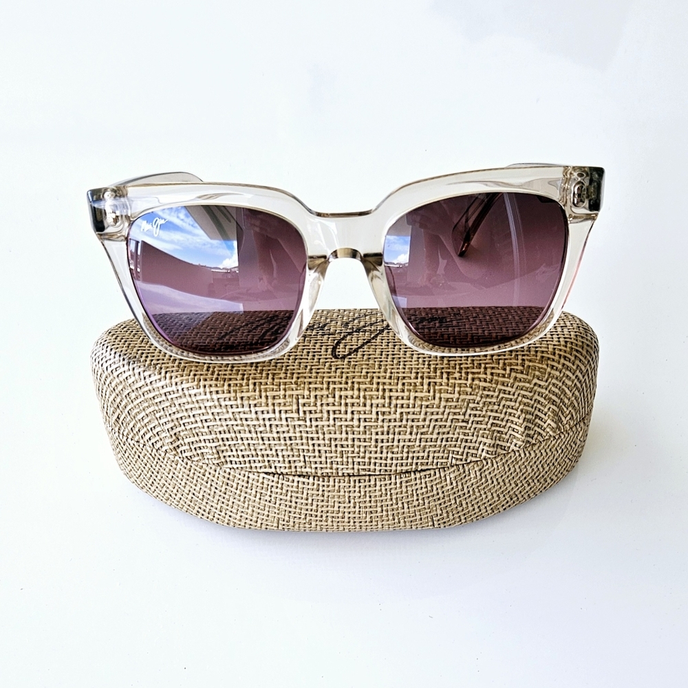 Maui Jim Sunglasses with Clear and Purple Tint